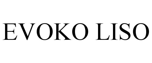 Trademark Logo EVOKO LISO