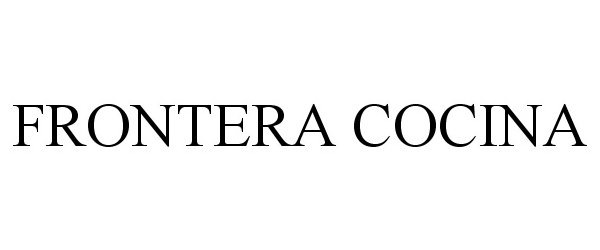 Trademark Logo FRONTERA COCINA
