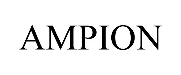 Trademark Logo AMPION