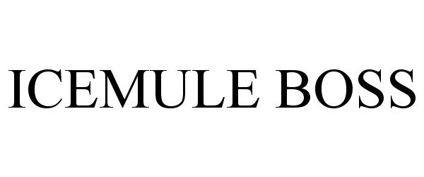 Trademark Logo ICEMULE BOSS