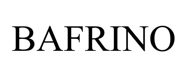 Trademark Logo BAFRINO