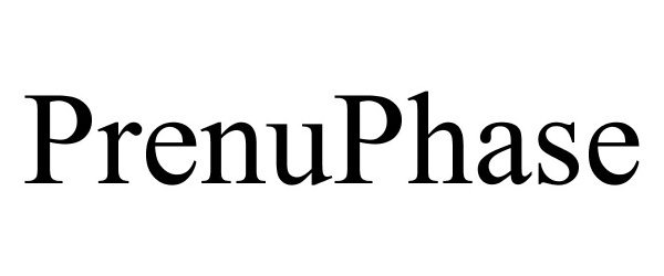 Trademark Logo PRENUPHASE