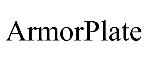 Trademark Logo ARMORPLATE