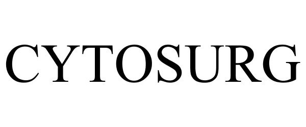 Trademark Logo CYTOSURG