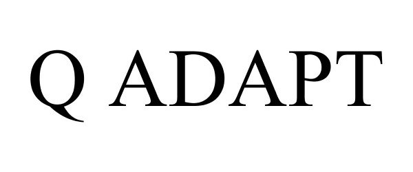 Trademark Logo Q ADAPT