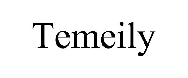 Trademark Logo TEMEILY
