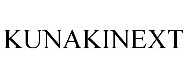 Trademark Logo KUNAKINEXT