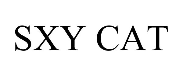 Trademark Logo SXY CAT
