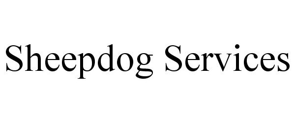 Trademark Logo SHEEPDOG SERVICES