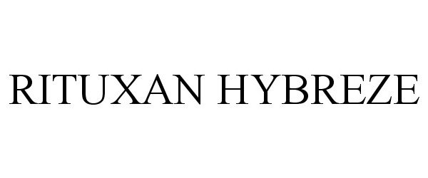 Trademark Logo RITUXAN HYBREZE