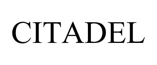 Trademark Logo CITADEL