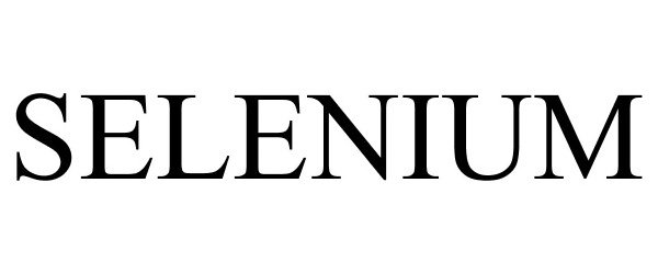 Trademark Logo SELENIUM