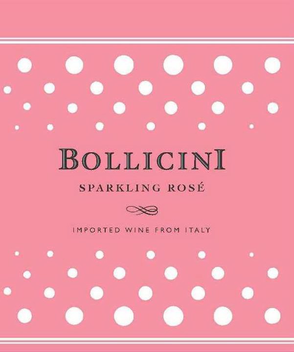  BOLLICINI SPARKLING ROSÃ IMPORTED WINE FROM ITALY