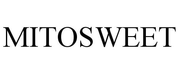 Trademark Logo MITOSWEET