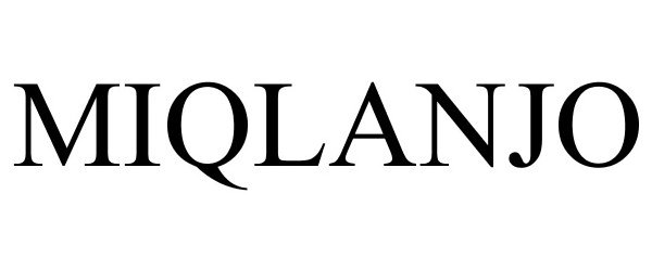 Trademark Logo MIQLANJO