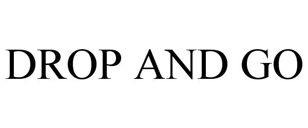 Trademark Logo DROP-AND-GO