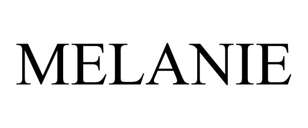 Trademark Logo MELANIE