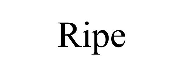 Trademark Logo RIPE