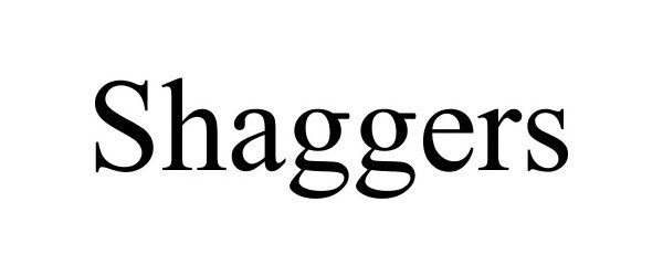 Trademark Logo SHAGGERS