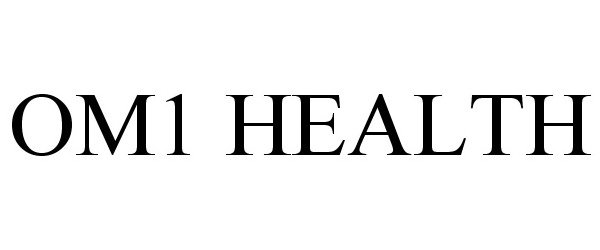 Trademark Logo OM1 HEALTH