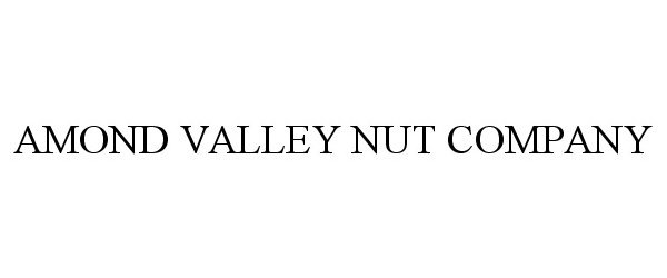  AMOND VALLEY NUT COMPANY