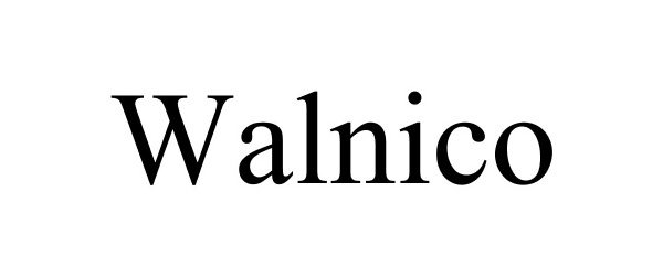 Trademark Logo WALNICO