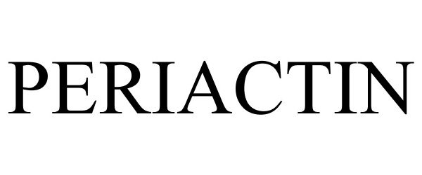 Trademark Logo PERIACTIN