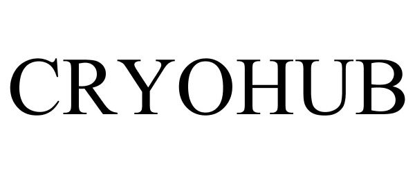 Trademark Logo CRYOHUB