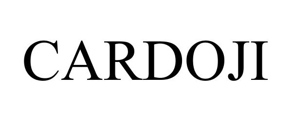 Trademark Logo CARDOJI