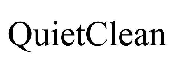 Trademark Logo QUIETCLEAN