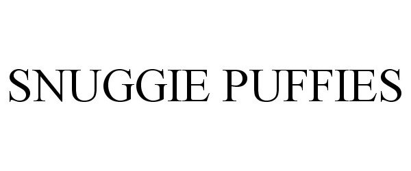 Trademark Logo SNUGGIE PUFFIES