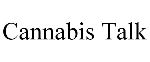 Trademark Logo CANNABIS TALK