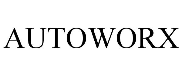 Trademark Logo AUTO WORX