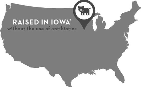  RAISED IN IOWA WITHOUT THE USE OF ANTIBIOTICS