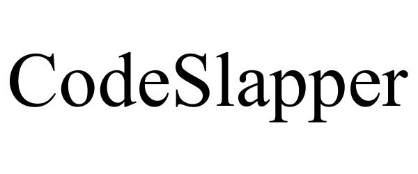 Trademark Logo CODESLAPPER