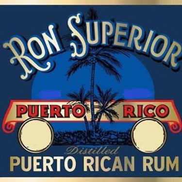  RON SUPERIOR PUERTO RICO DISTILLED PUERTO RICAN RUM