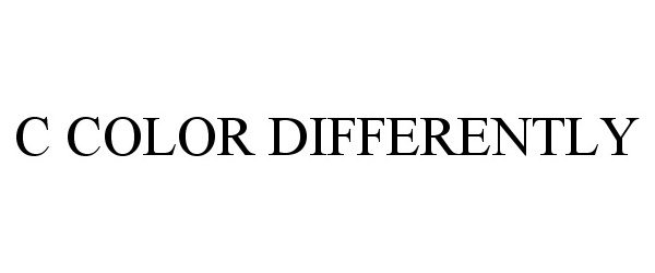  C COLOR DIFFERENTLY