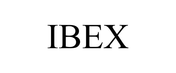 Trademark Logo IBEX