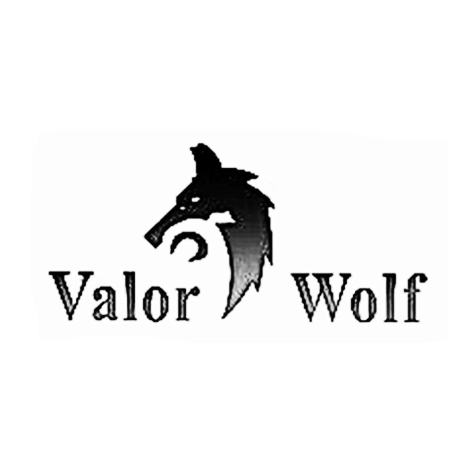 Trademark Logo VALOR WOLF