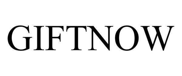 Trademark Logo GIFTNOW