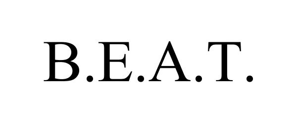 Trademark Logo B.E.A.T.