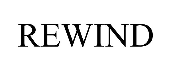 Trademark Logo REWIND