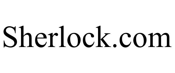 Trademark Logo SHERLOCK.COM