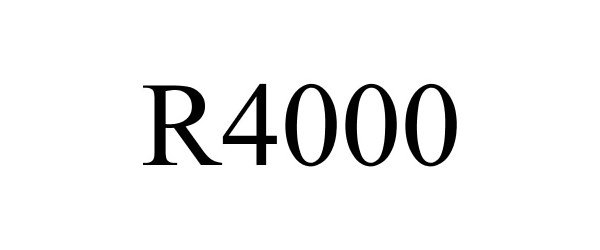 Trademark Logo R4000
