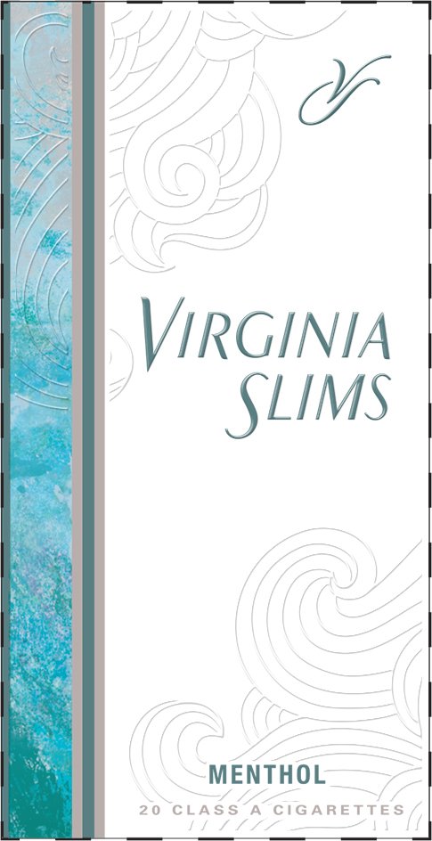  VS VIRGINIA SLIMS MENTHOL 20 CLASS CIGARETTES