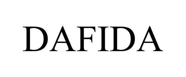 Trademark Logo DAFIDA