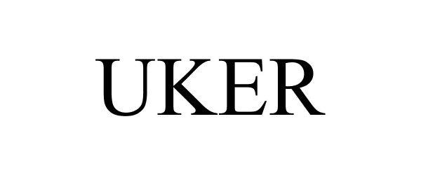 Trademark Logo UKER