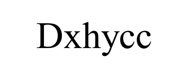 Trademark Logo DXHYCC