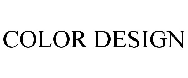 Trademark Logo COLOR DESIGN