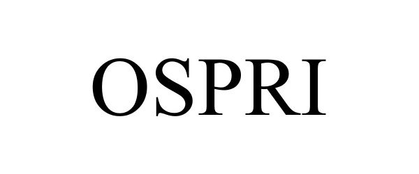 Trademark Logo OSPRI